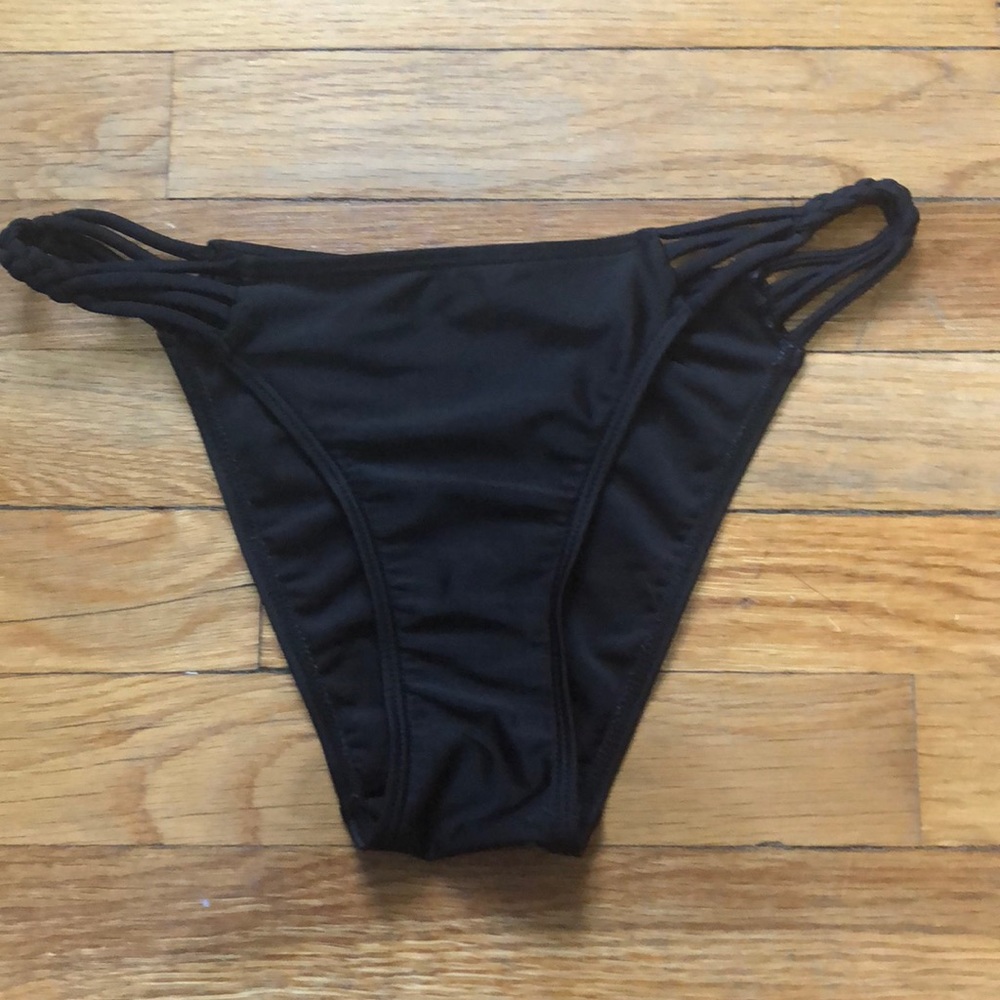 Zaful black bikini bottoms